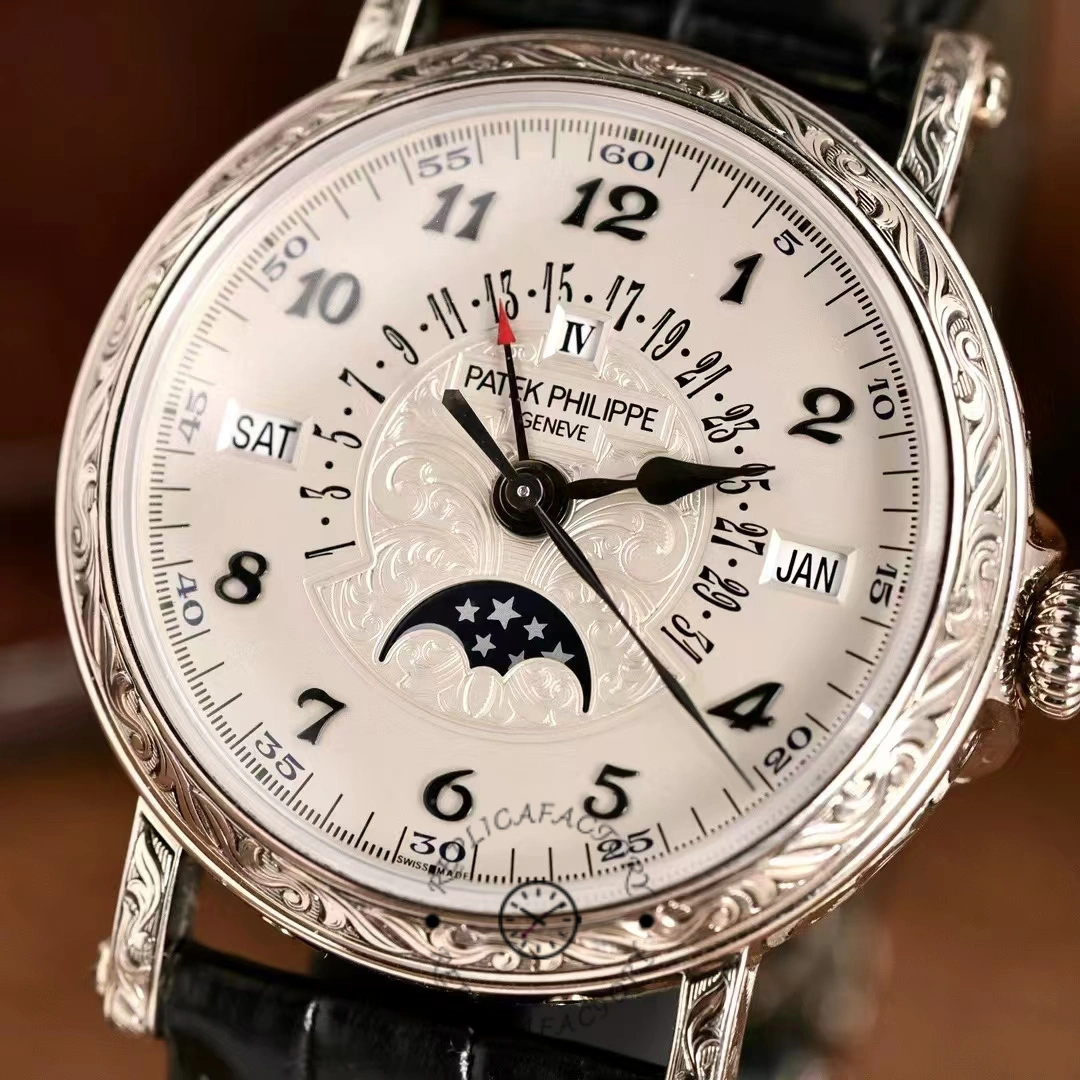 Patek Philippe Grand Complications 5160 500G 001 38mm Unisex Replica Watch