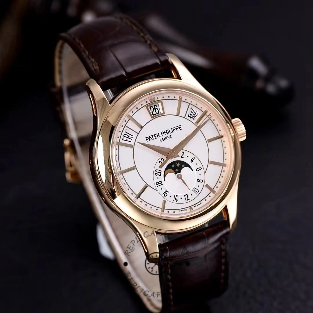 Replica Patek Philippe Complications Rose Gold 5205R 013 40mm Mens Watch