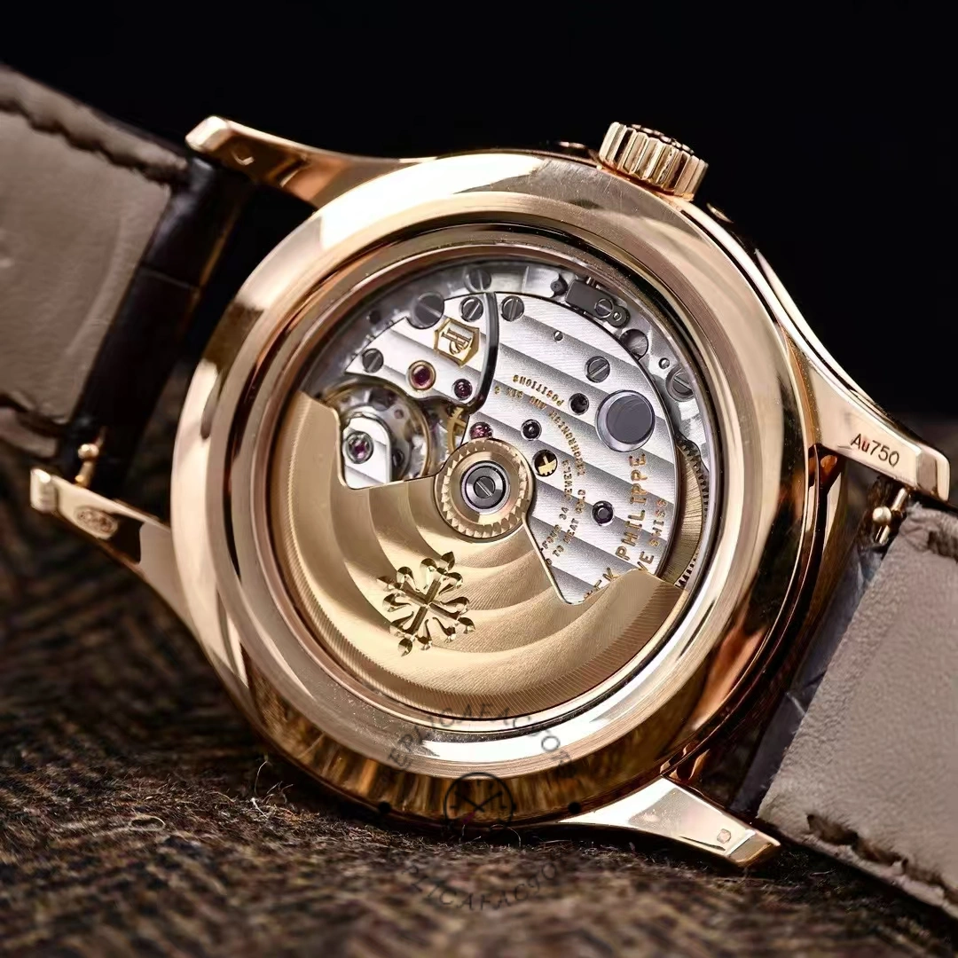 Replica Patek Philippe Complications Rose Gold 5205R 013 40mm Mens Watch