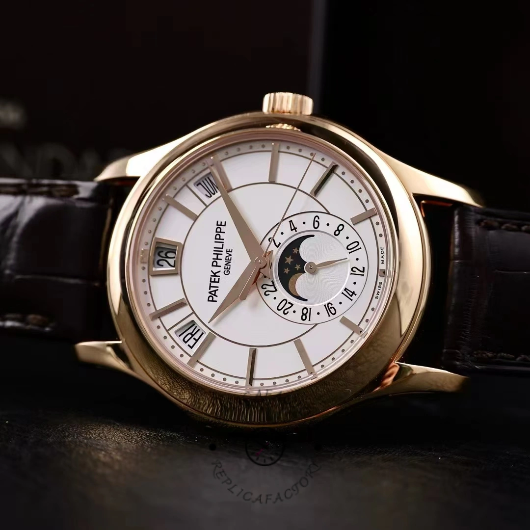 Replica Patek Philippe Complications Rose Gold 5205R 013 40mm Mens Watch