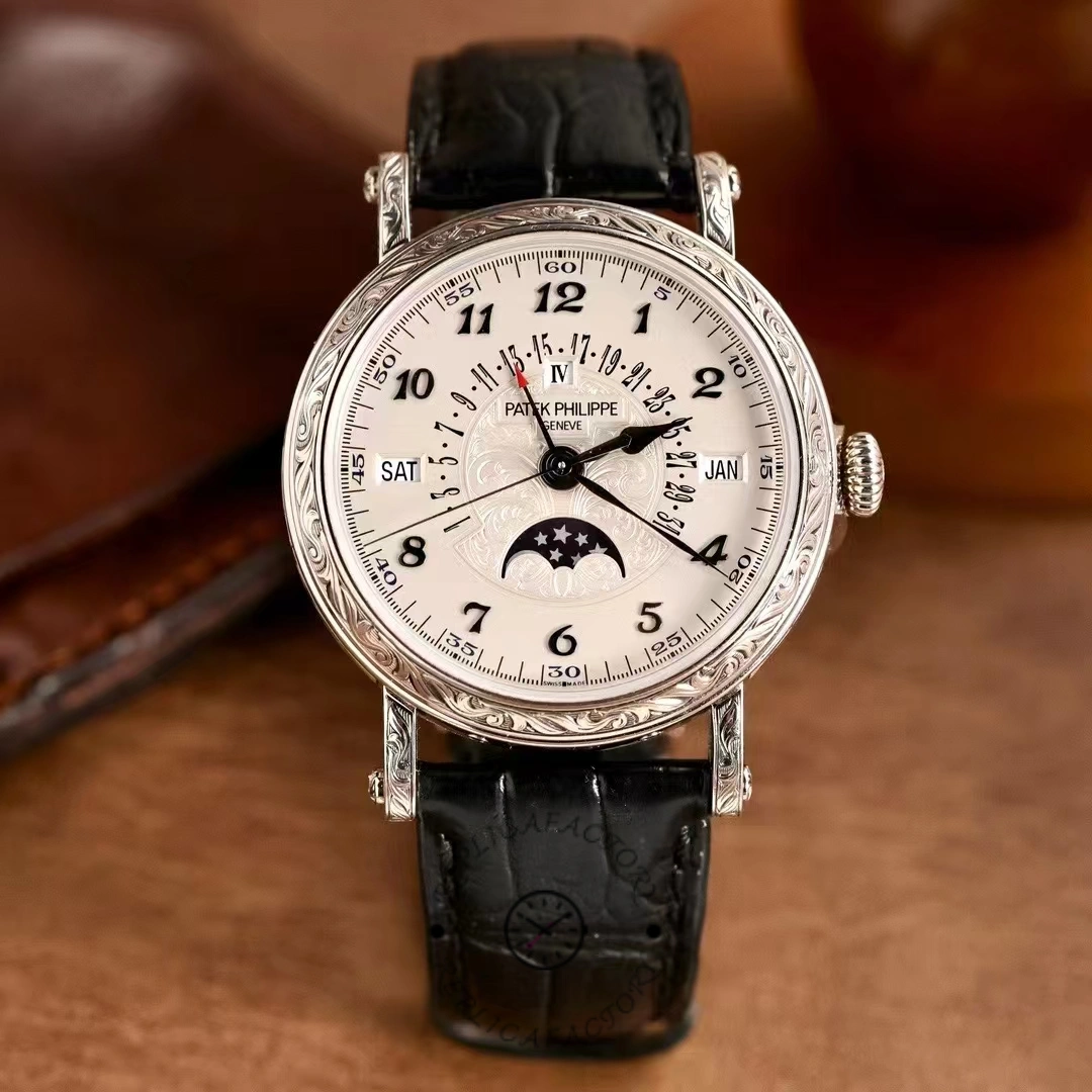 Patek Philippe Grand Complications 5160 500G 001 38mm Unisex Replica Watch