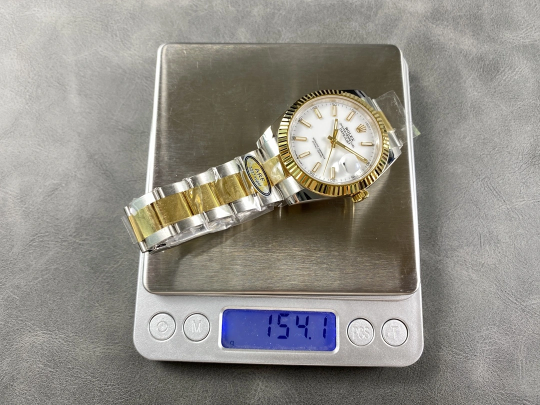 Rolex Datejust 41 m126303 0015 Two Tone White Dial Men's Watch