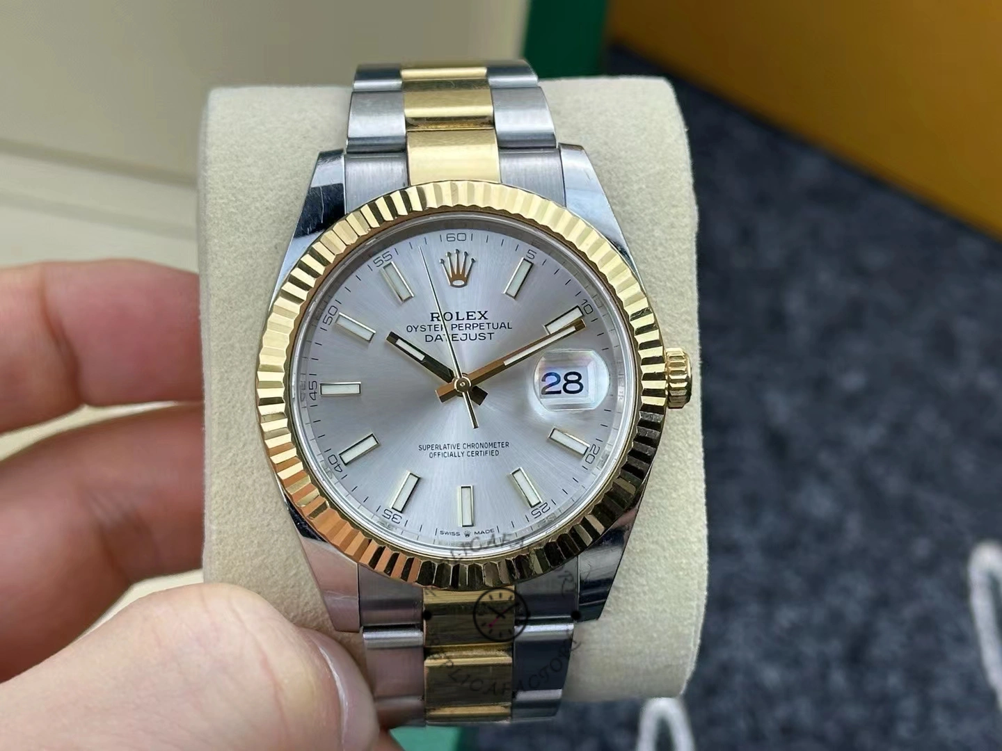 Rolex Datejust 41 Oystersteel Silver Dial M126333 0001
