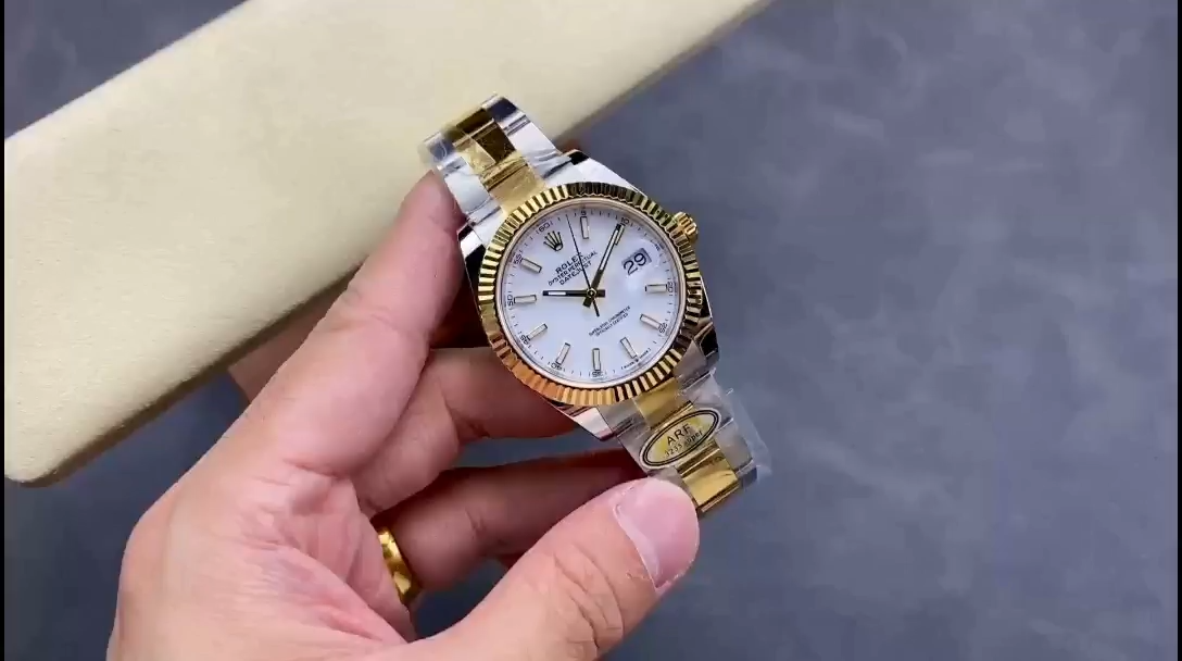 Rolex Datejust 41 m126303 0015 Two Tone White Dial Men's Watch