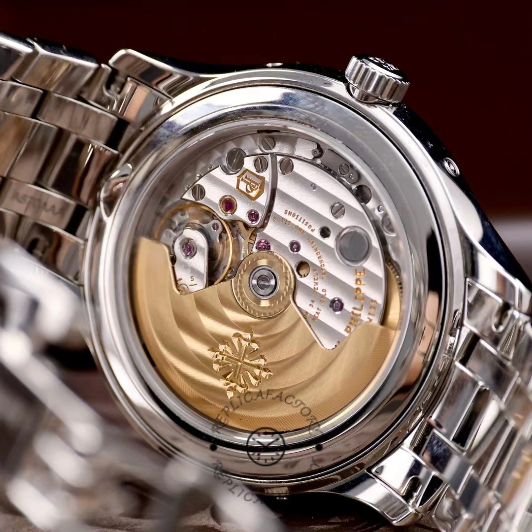 Patek Philippe Complications Annual Calendar Moonphase Steel 4947/1A-001 38mm Replica Watch