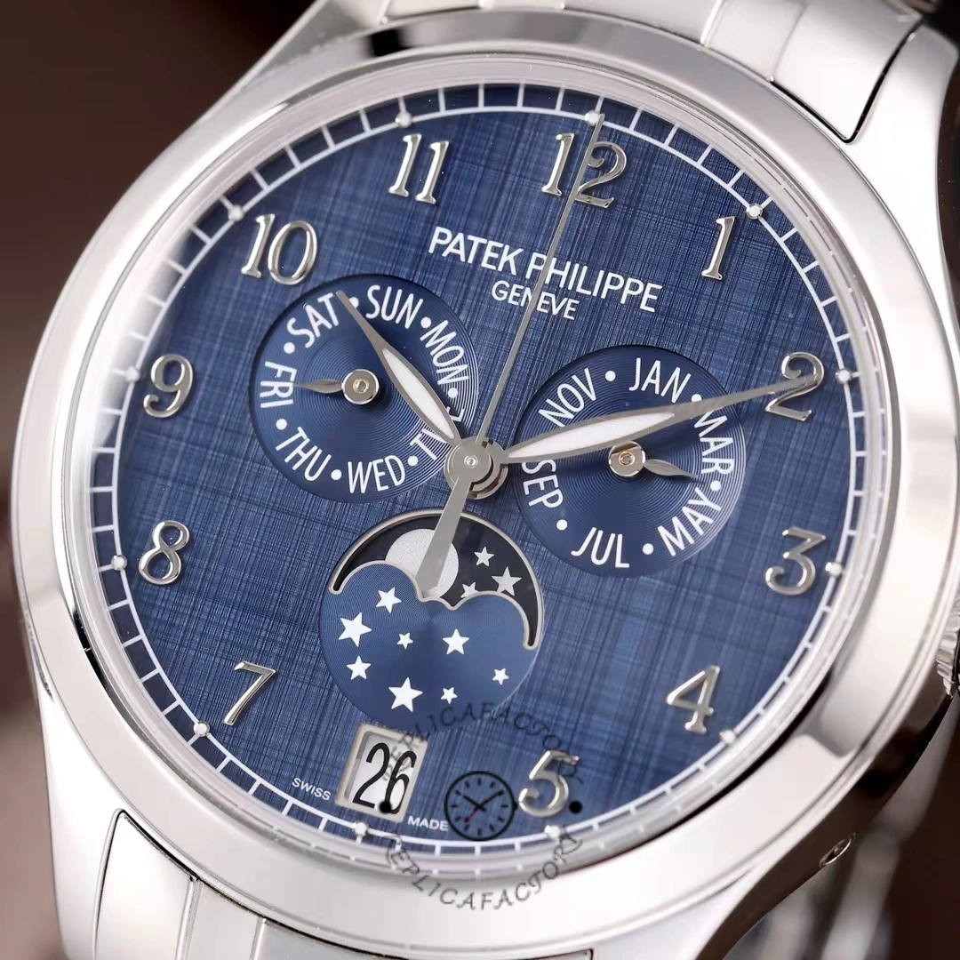 Patek Philippe Complications Annual Calendar Moonphase Steel 4947/1A-001 38mm Replica Watch