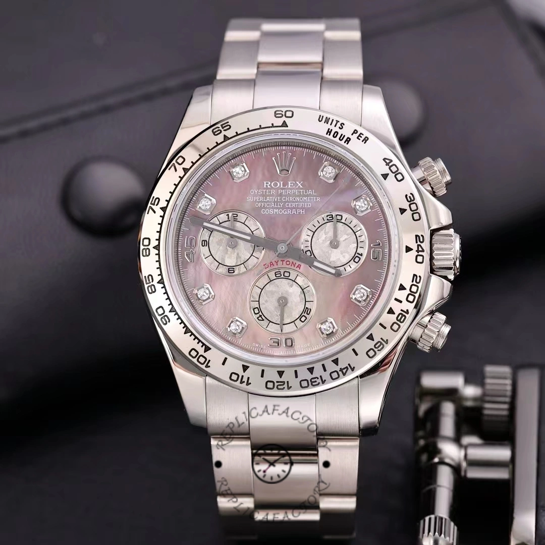 Rolex Cosmograph Daytona 116509 Diamond Markings 40MM Mens Replica Watch