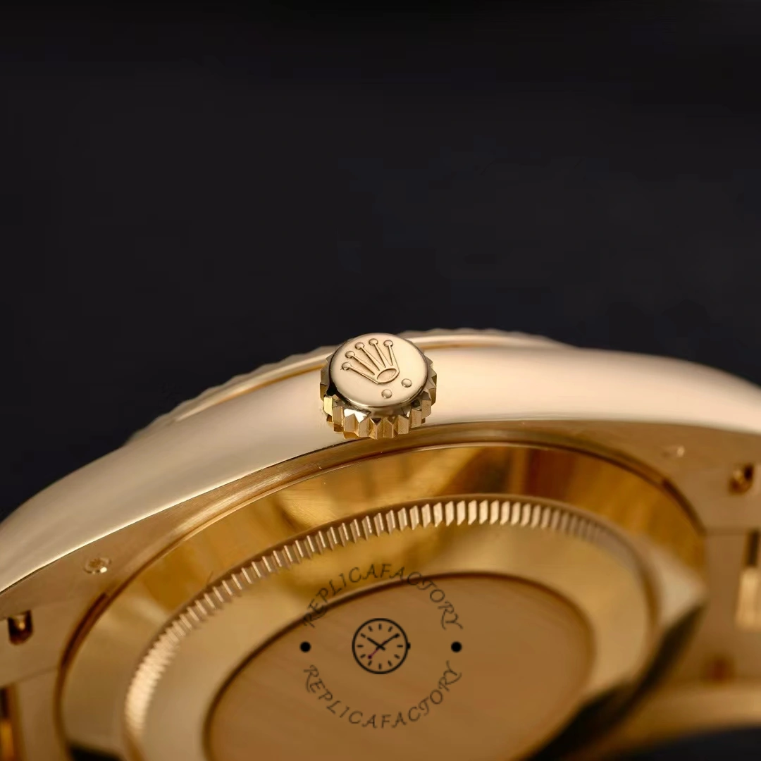 Rolex Day Date 40mm Yellow Gold President Black Dial m228238 0067