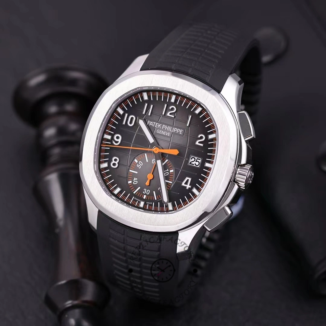 Replica Patek Philippe Aquanaut Black 5968A 001 42mm Mens Watch