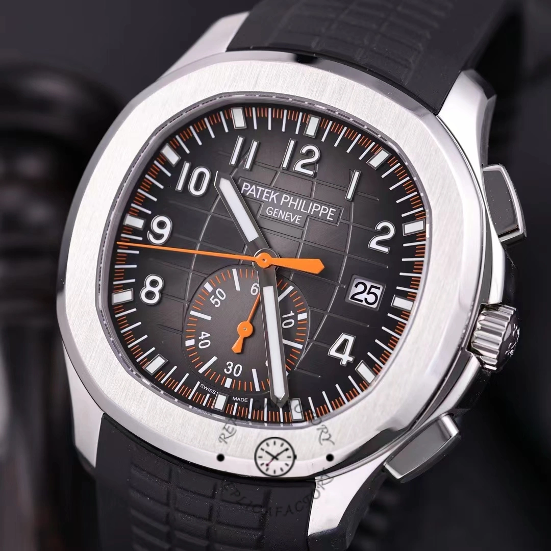 Replica Patek Philippe Aquanaut Black 5968A 001 42mm Mens Watch
