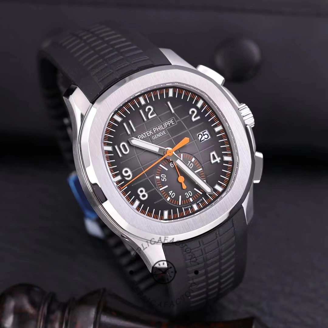 Replica Patek Philippe Aquanaut Black 5968A 001 42mm Mens Watch