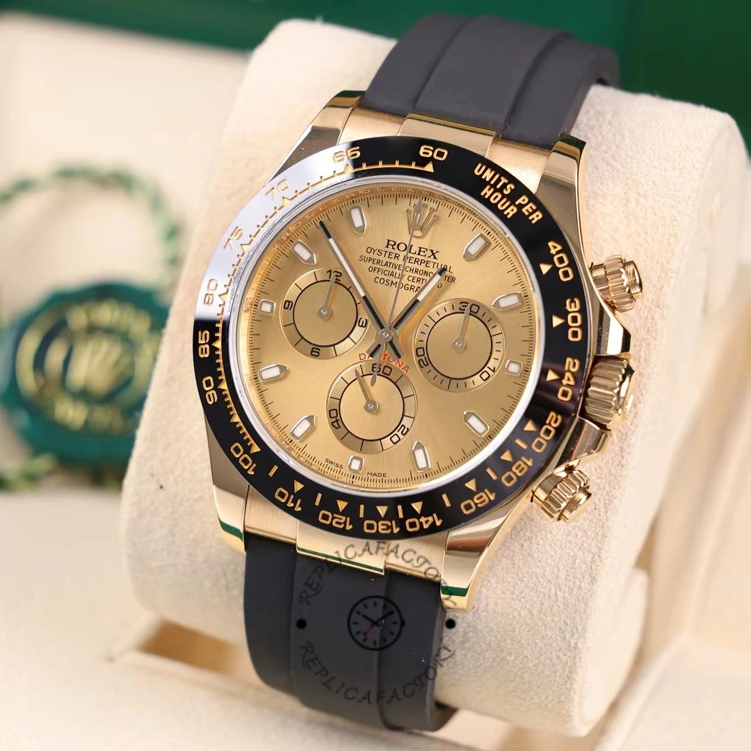 Rolex Cosmograph Daytona 116518 Champagne Dial Automatic 40mm Mens Replica Watch