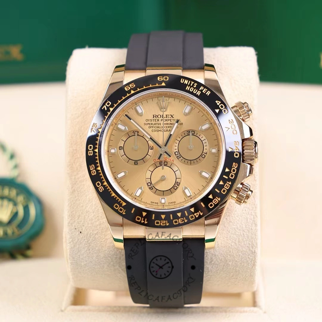 Rolex Cosmograph Daytona 116518 Champagne Dial Automatic 40mm Mens Replica Watch