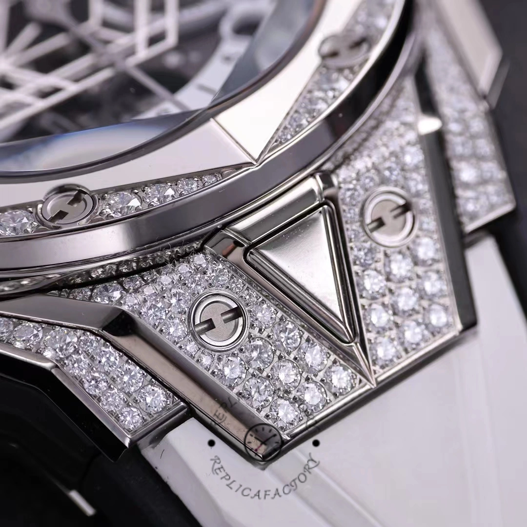 418.NX.2001.RX.1604.MXM20 Hublot Big Bang Partnerships Sang Bleu II Titanium Diamond