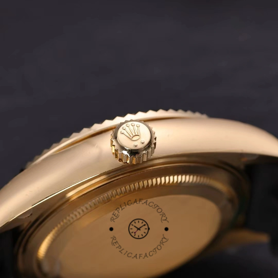 Rolex Sky Dweller m336238 0003 Yellow Gold White Dial 42mm Mens Replica Watch