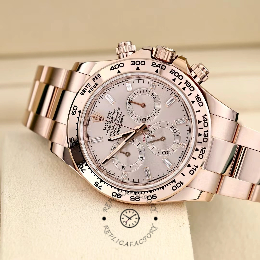 Rolex Daytona m116505 Everose Gold Sundust Pink Dial 40MM Mens Replica Watch