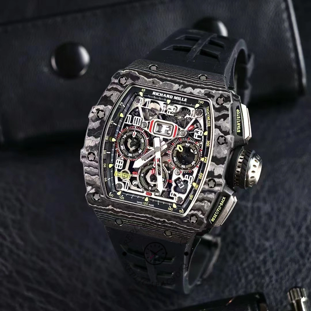 Richard Mille RM11-03 Carbon Automatic Flyback Chronograph Black