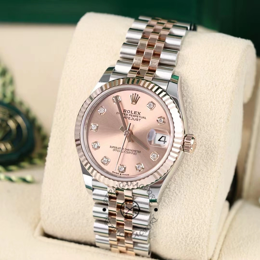Rolex Datejust 31 Rose Diamond Dial M278271 0024 Women's Watch