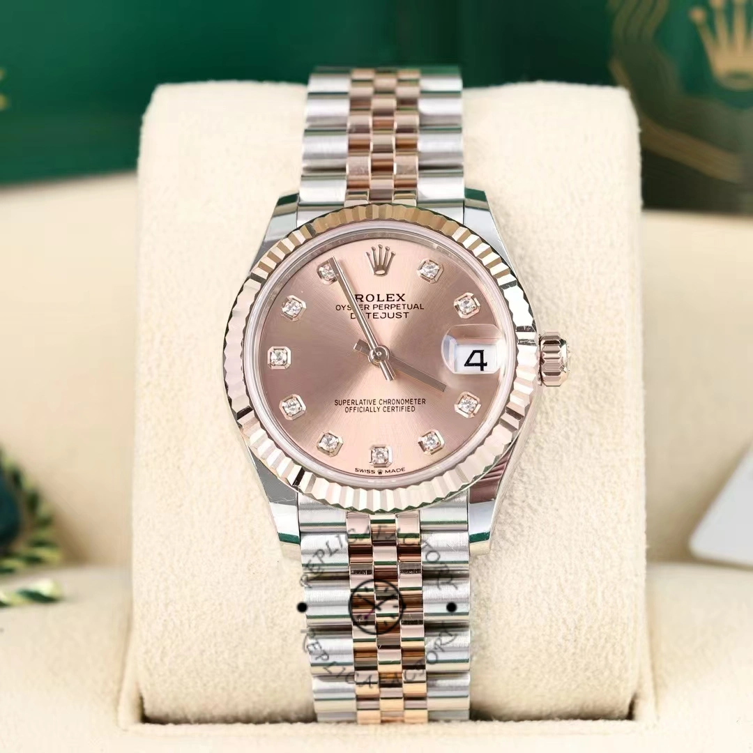 Rolex Datejust 31 Rose Diamond Dial M278271 0024 Women's Watch