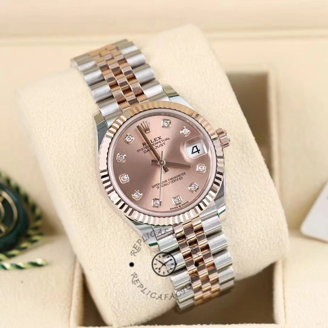 Rolex Datejust 31 Rose Diamond Dial M278271 0024 Women's Watch