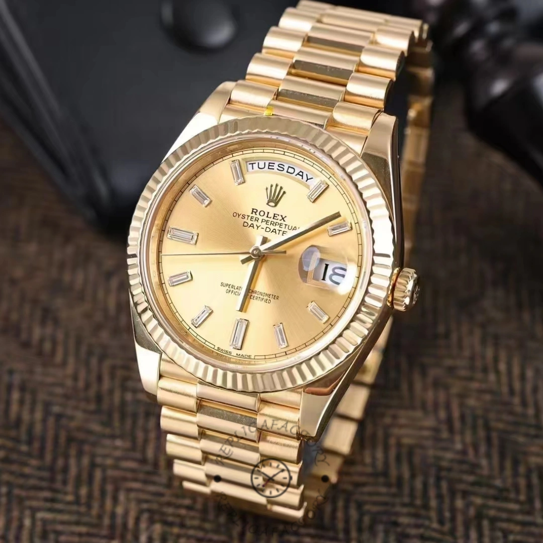 Gold luxury within reach: A comprehensive analysis of the replica Rolex Day-Date 40 m228238 0005 - Replica Factory