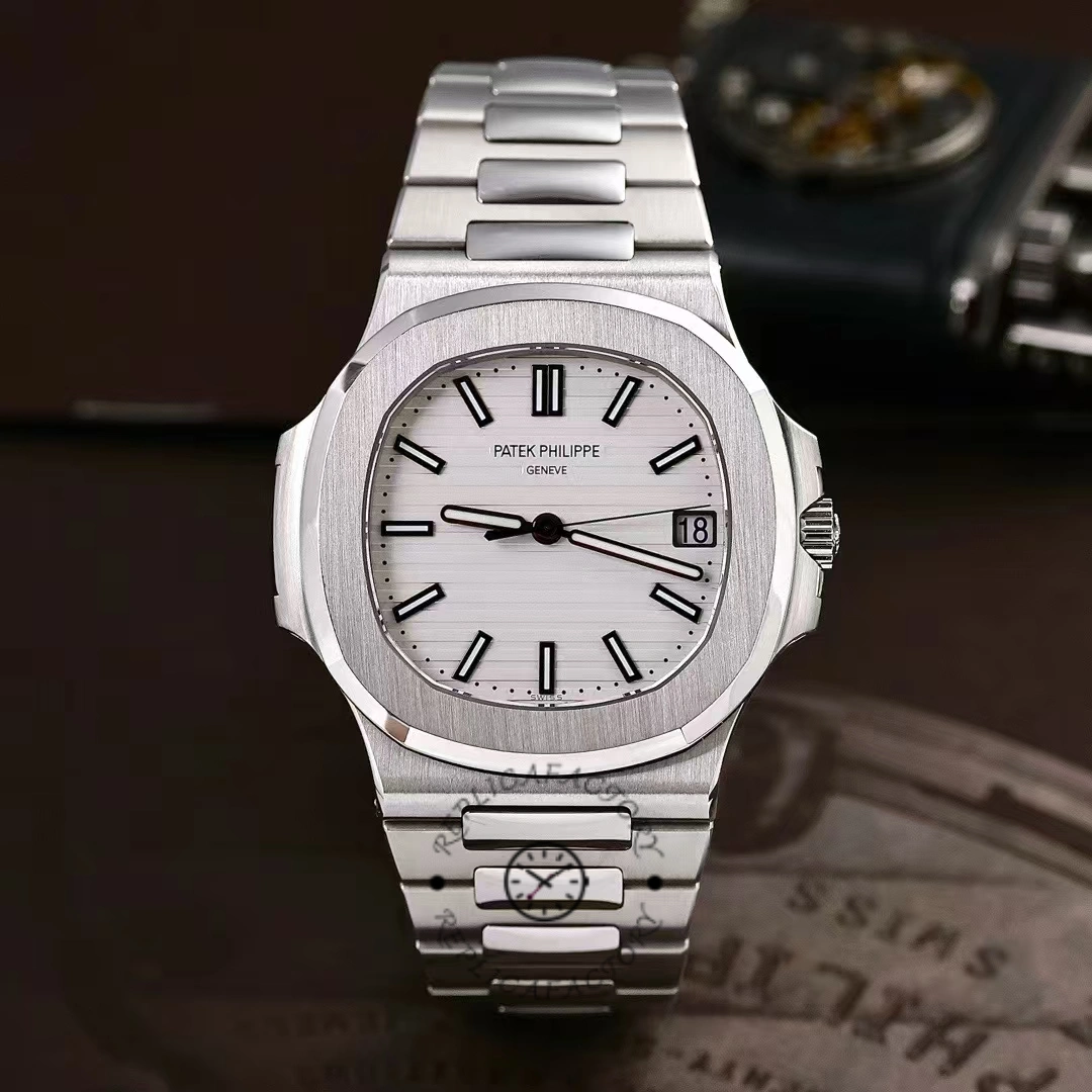 Replica Patek Philippe Nautilus 5711 1A 011 White Dial 40mm Mens Watch