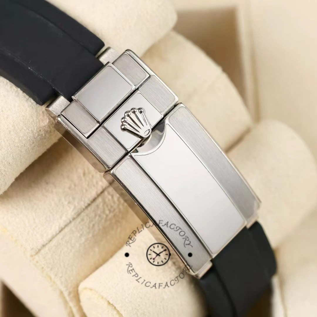 Rolex Daytona 116519 White Gold Automatic Black Dial Diamonds 40mm Mens Replica Watch