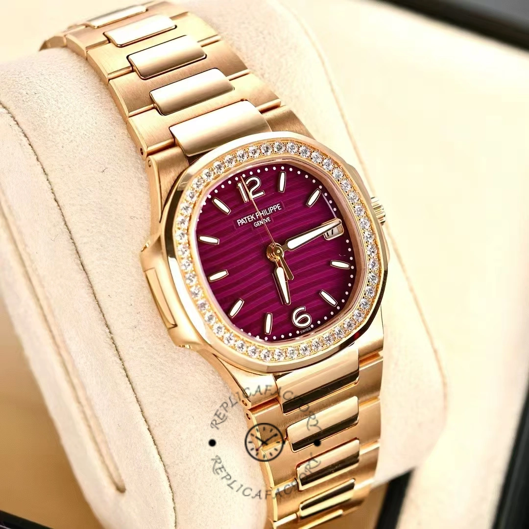 Patek Philippe Nautilus 7010 1R 013 Purple Dial 32mm