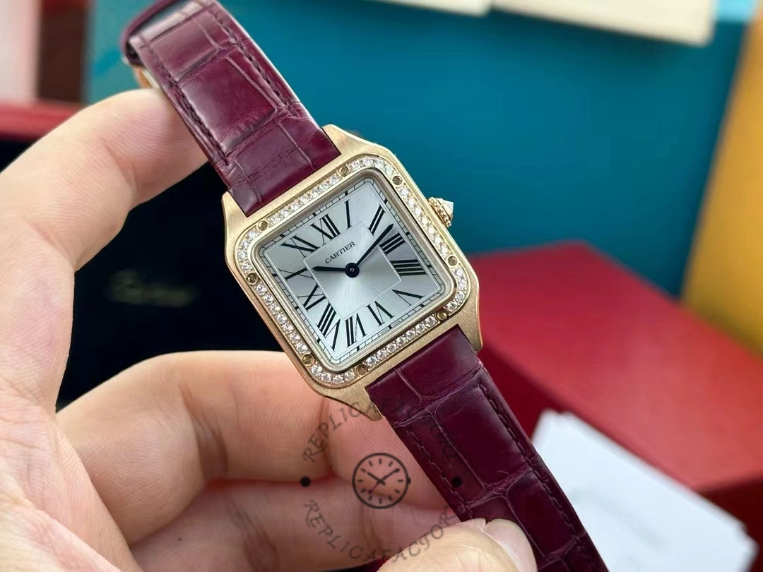 Replica Cartier Santos WJSA0017 Actual photo-2