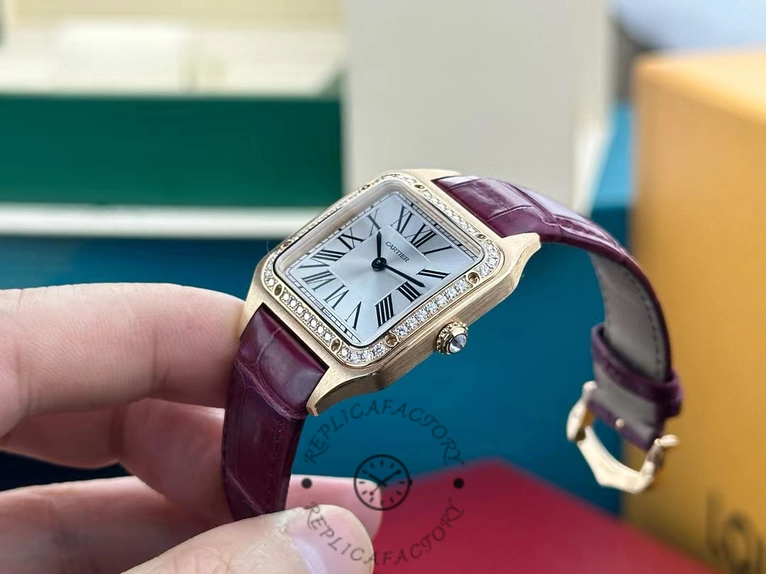 Replica Cartier Santos WJSA0017 Actual photo-4