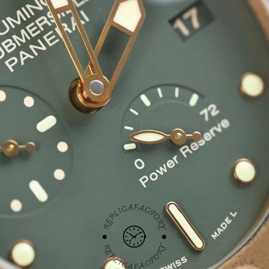 Replica Panerai Luminor PAM00382 Dial Details