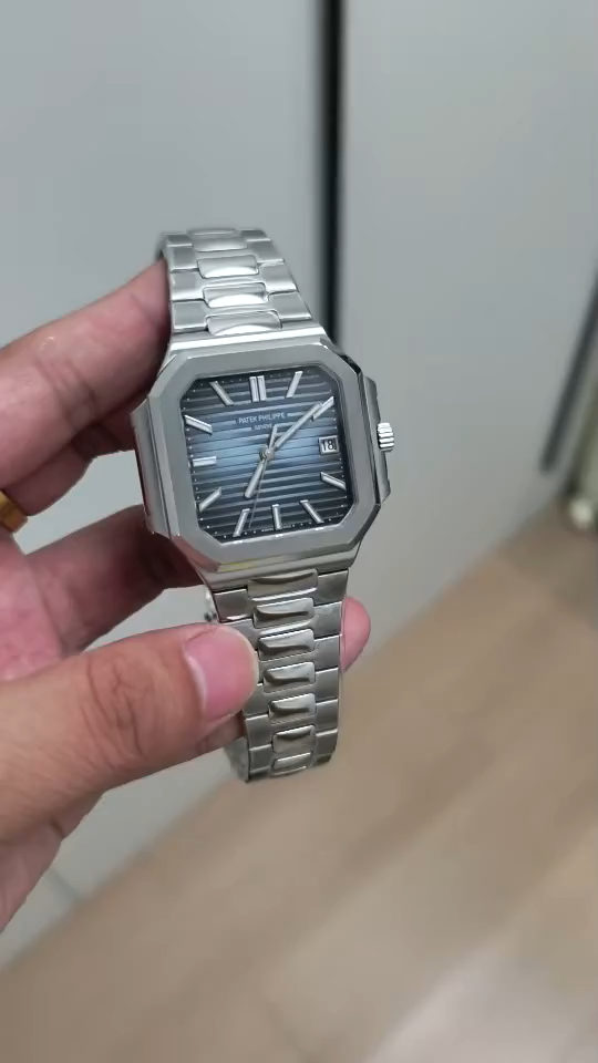 Patek Philippe Cubitus Blue Dial 40mm 7128 1G 001 Replica