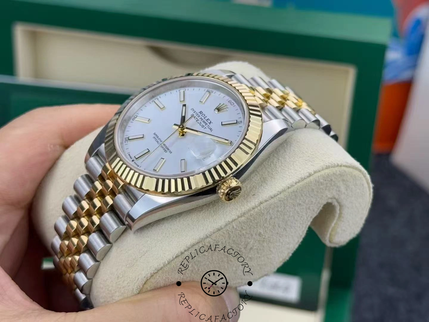 Rolex Datejust 126333 0016 replica watch real shot -1