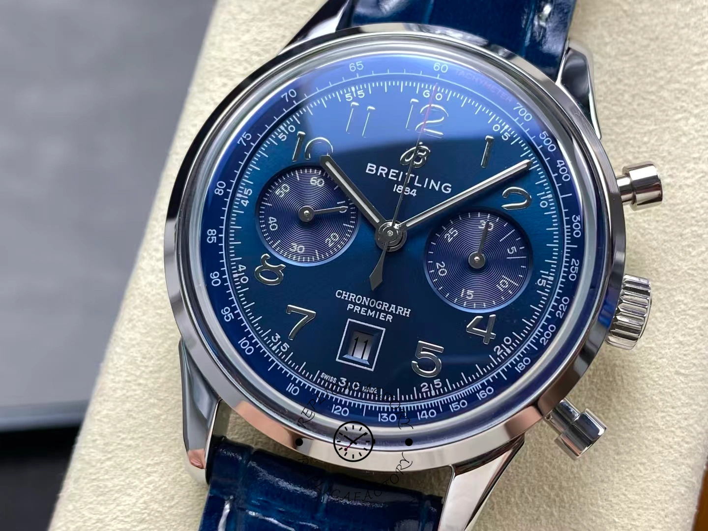 Breitling Premier B01 Chronograph Blue Dial AB0145171C1P2 Replica