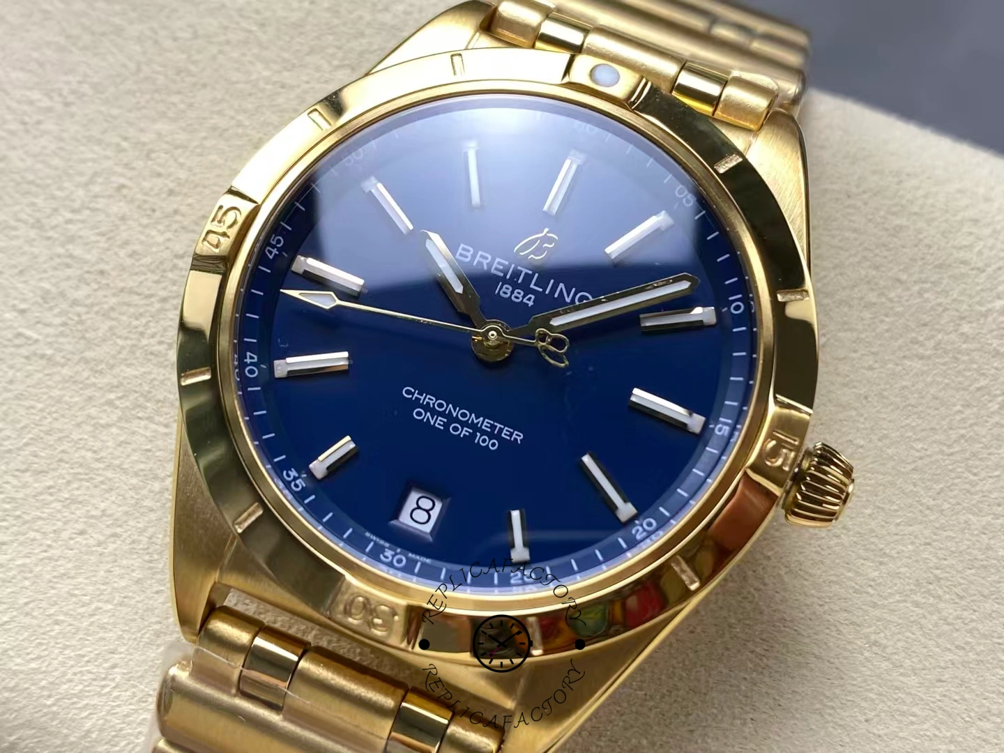 Breitling Chronomat Automatic 36mm K103801A1C1K1 Yellow Gold Replica