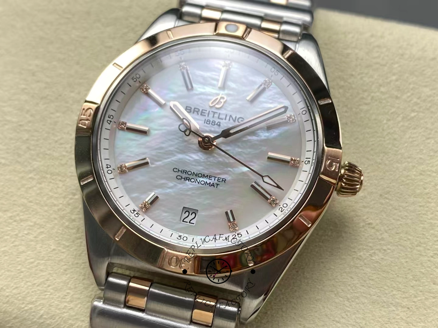 Breitling Chronomat Automatic 36 MOP Dial U10380101A2U1 Replica