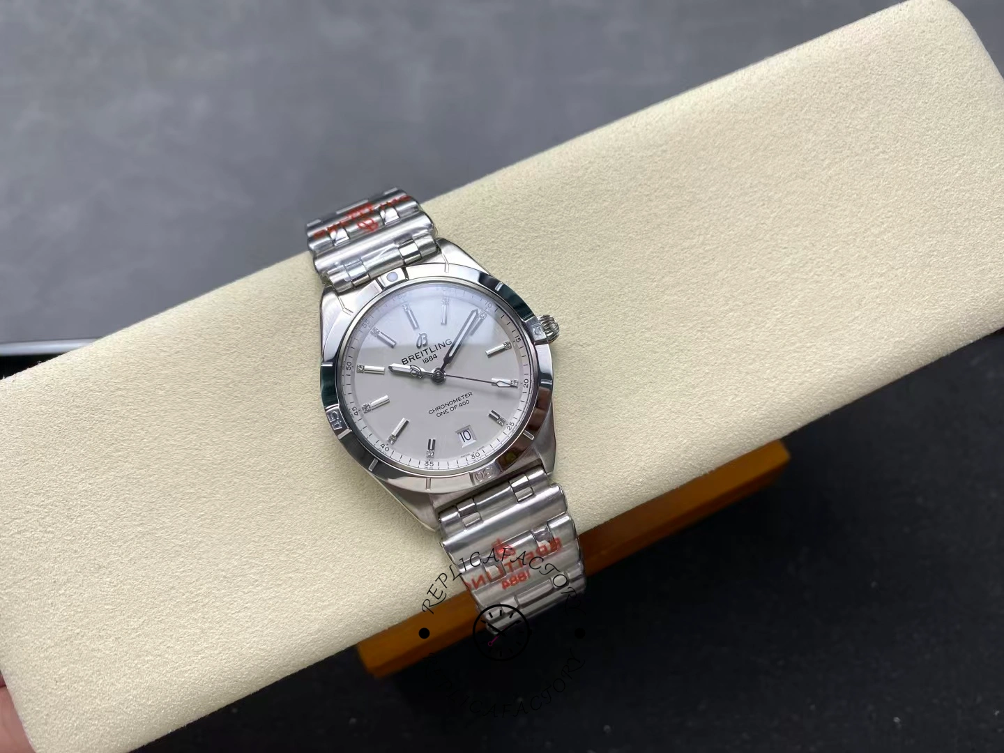 Breitling Chronomat Automatic 36mm Grey Dial A103801A1G1A1 Replica