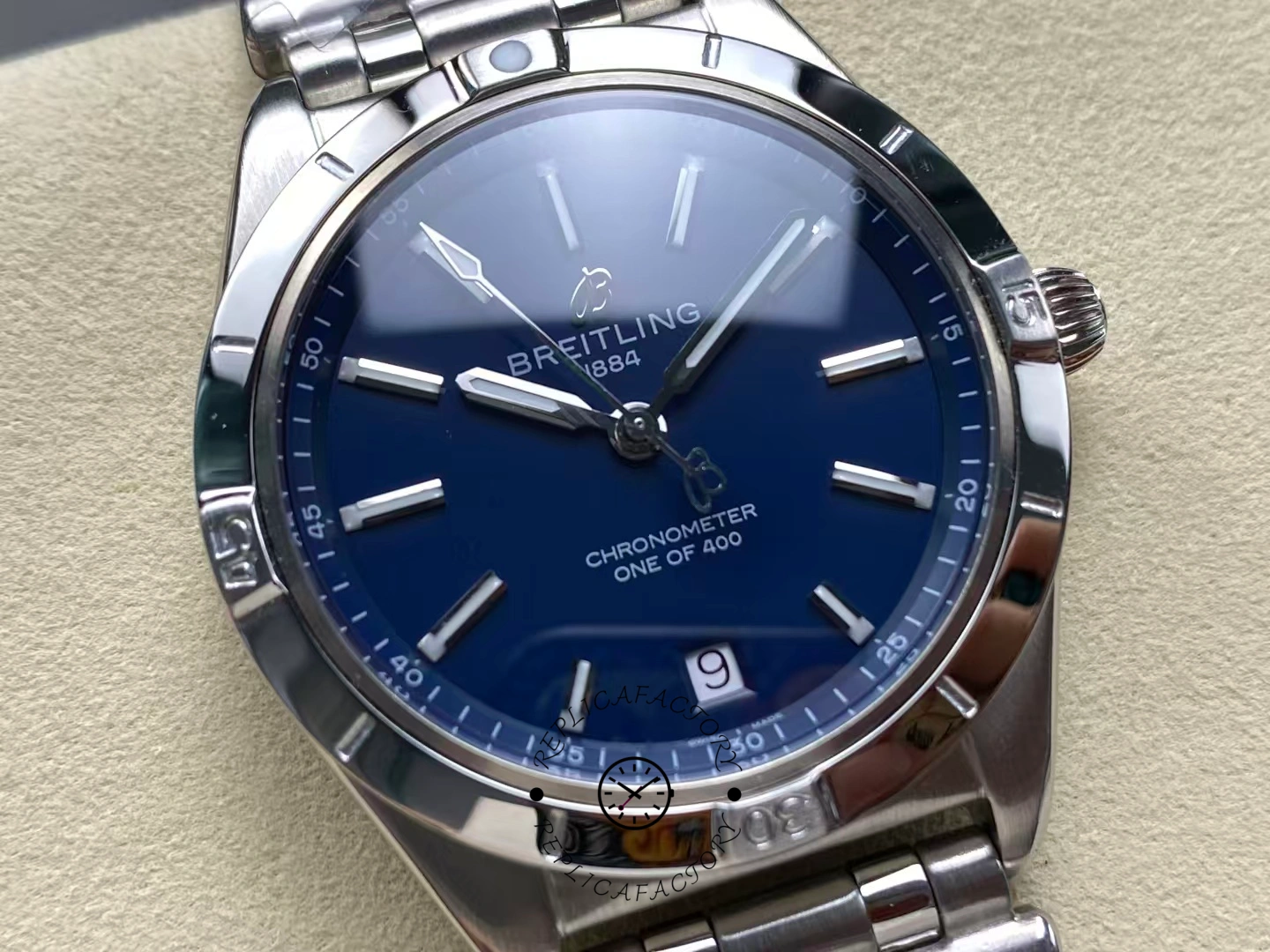 Breitling Chronomat Automatic 36 Blue Dial A103801A1C1A1 Replica