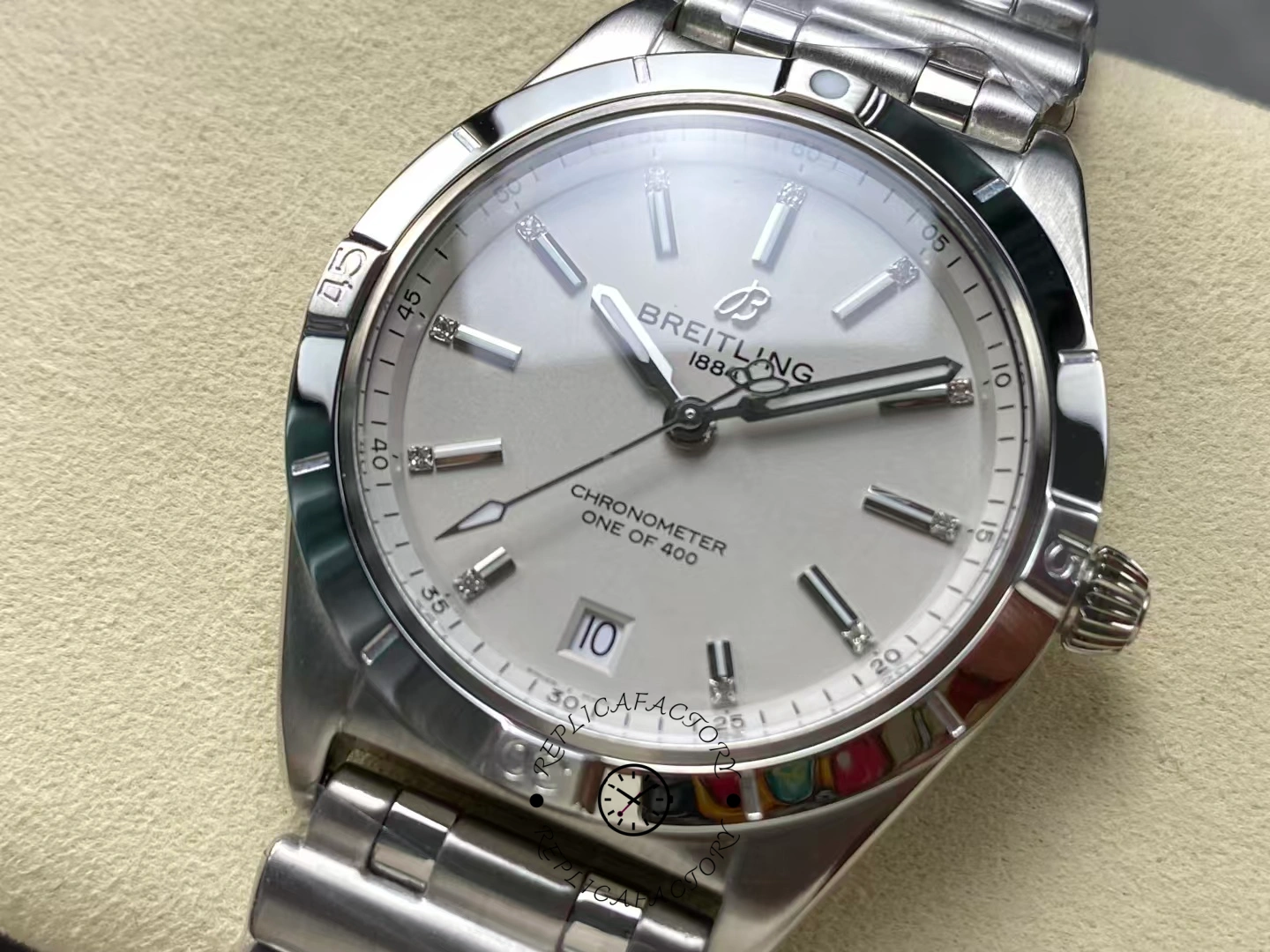 Breitling Chronomat Automatic 36mm Grey Dial A103801A1G1A1 Replica