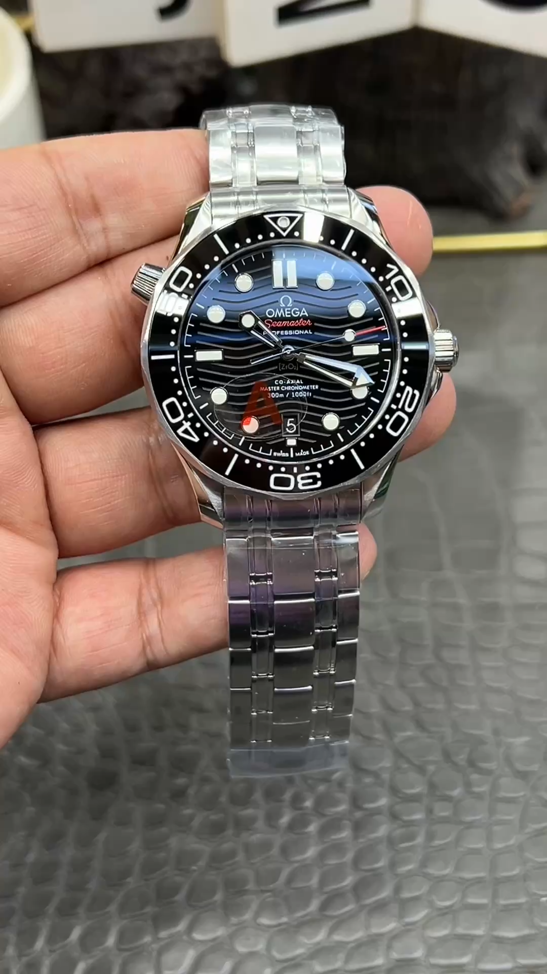 Omega Seamaster Black Dial 42mm 210.30.42.20.01.001 Replica