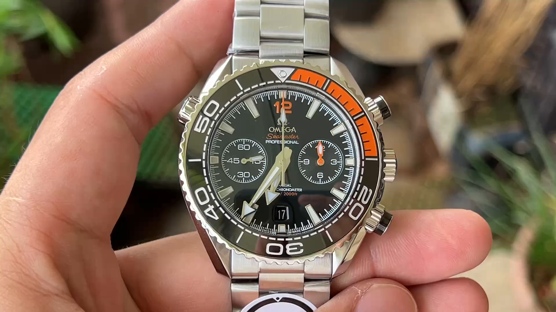 Omega Seamaster Planet Ocean Co-Axial 215.30.46.51.01.002 45.5mm Replica