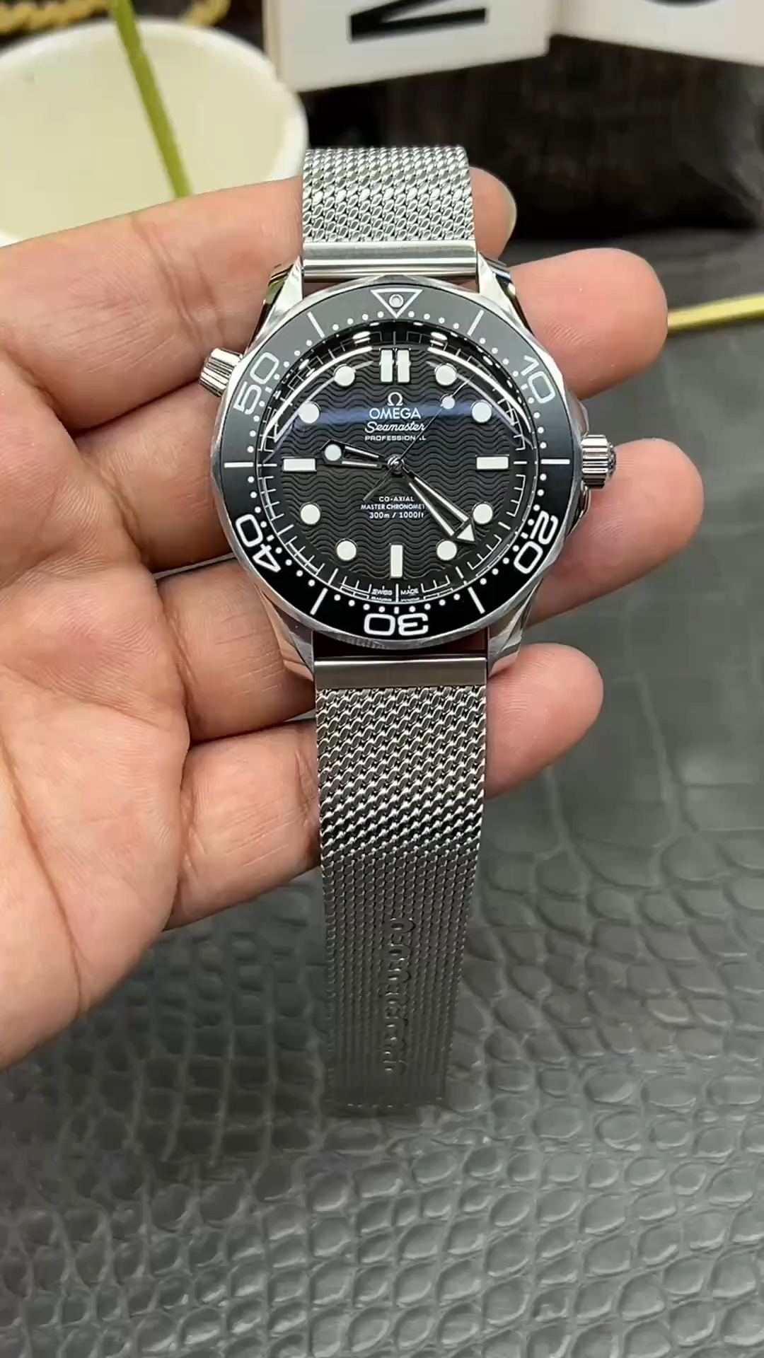 Omega Clone Seamaster Diver 300M Black Dial 210.30.42.20.01.010 42MM