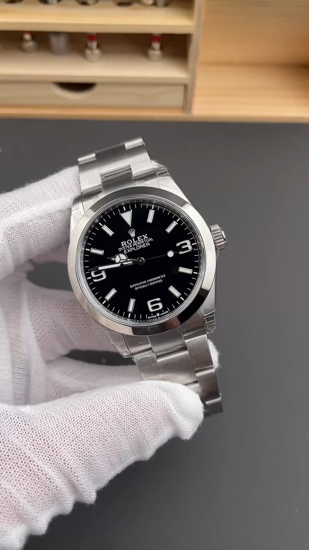 Rolex Explorer 224270 Stainless Steel Black Dial 40MM - Video
