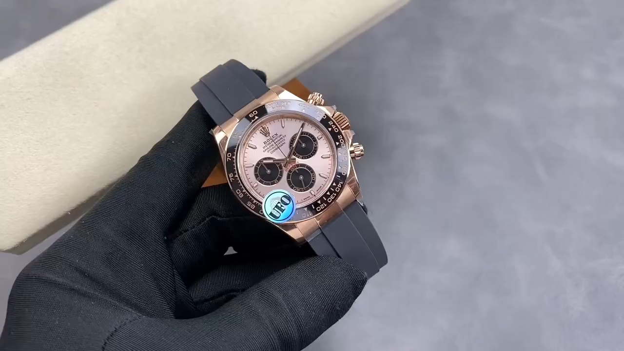Rolex Daytona 126515LN 0006 Sundust 40mm Everose Gold Oysterflex