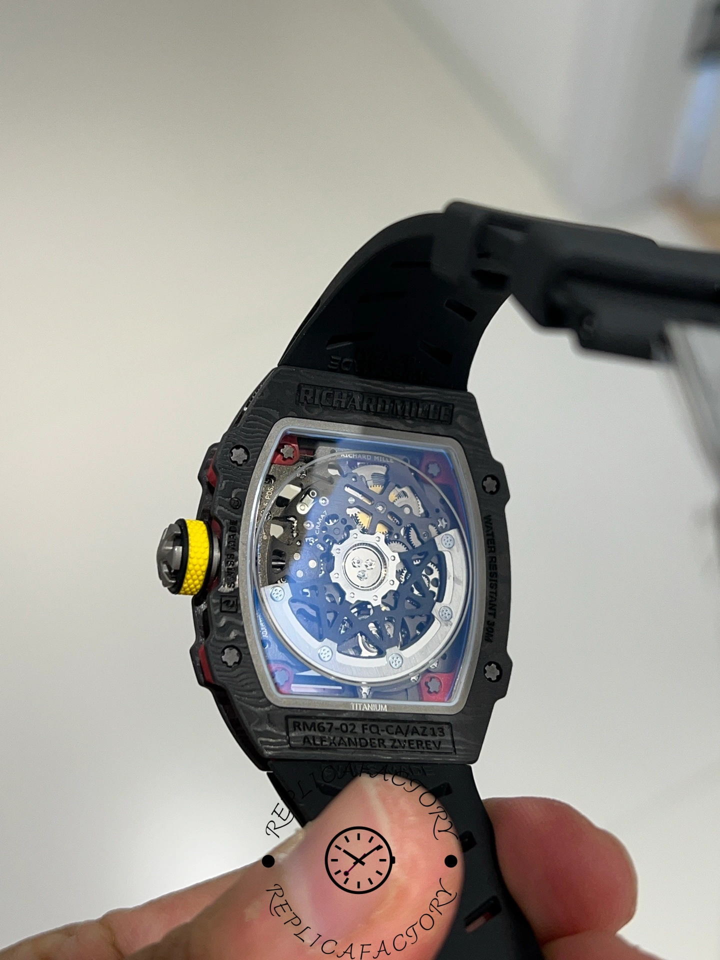Richard Mille RM67-02 Alexander Zverev 38.7 mm x 47.52 mm