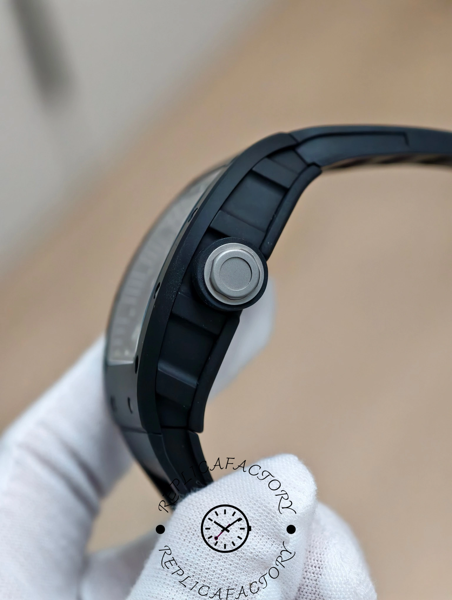 Richard Miller RM 055 RMUL2 NTPT Carbon Fiber White Mark