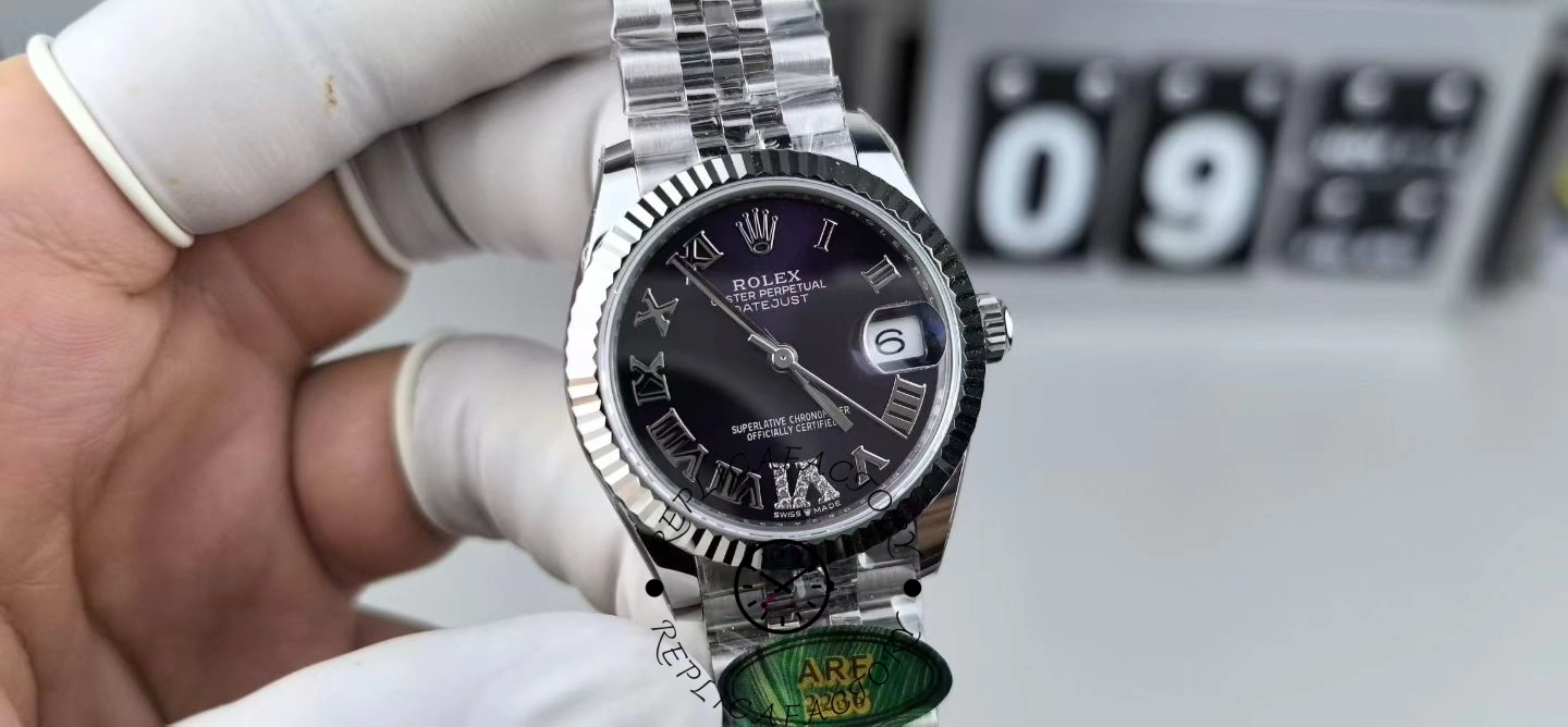 Rolex Datejust 31 Black Dial Jubilee Bracelet 278274 0002 Women's Watch
