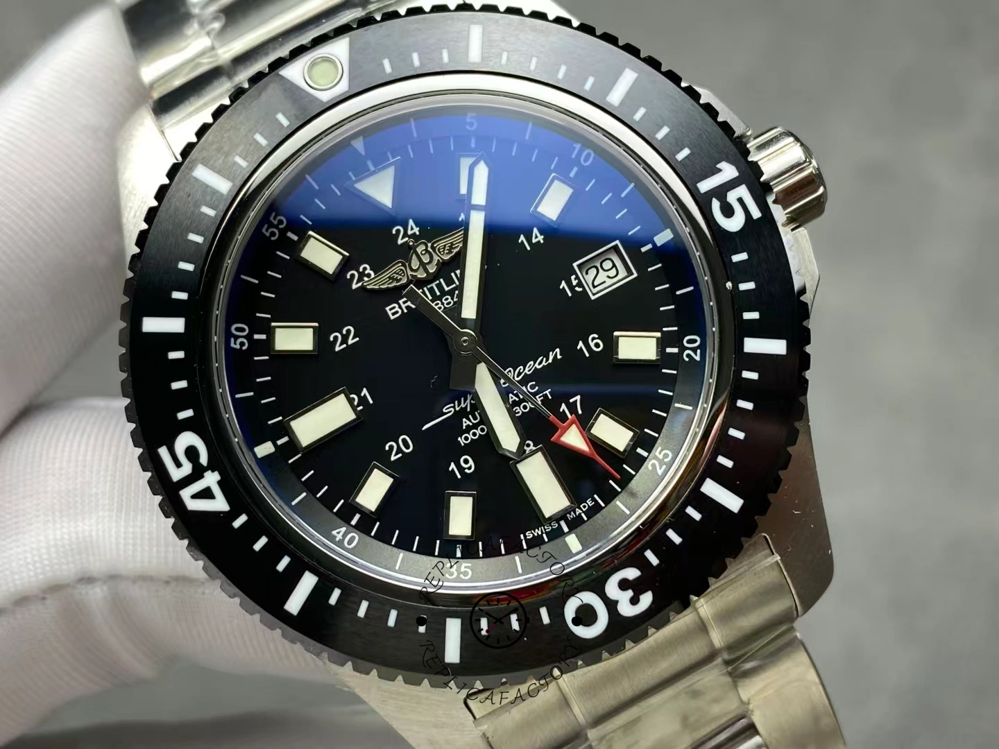 Breitling Superocean 44 Special Men's Watch Y1739310/BF45-162A Replica Black Dial