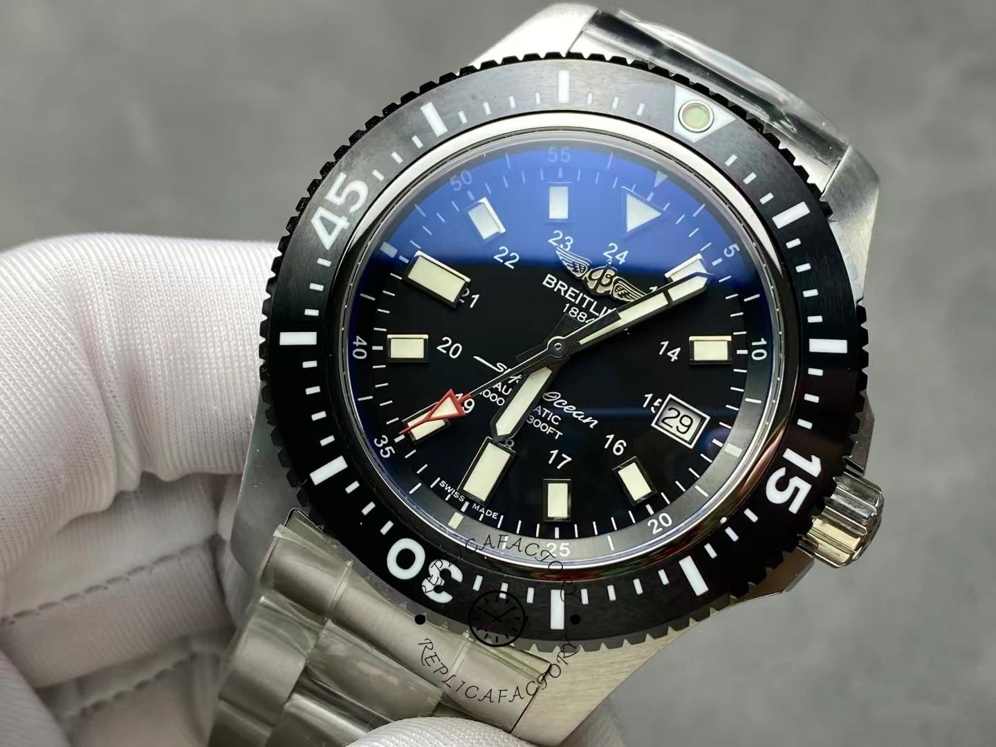 Breitling Superocean 44 Special Men's Watch Y1739310/BF45-162A Replica Black Dial