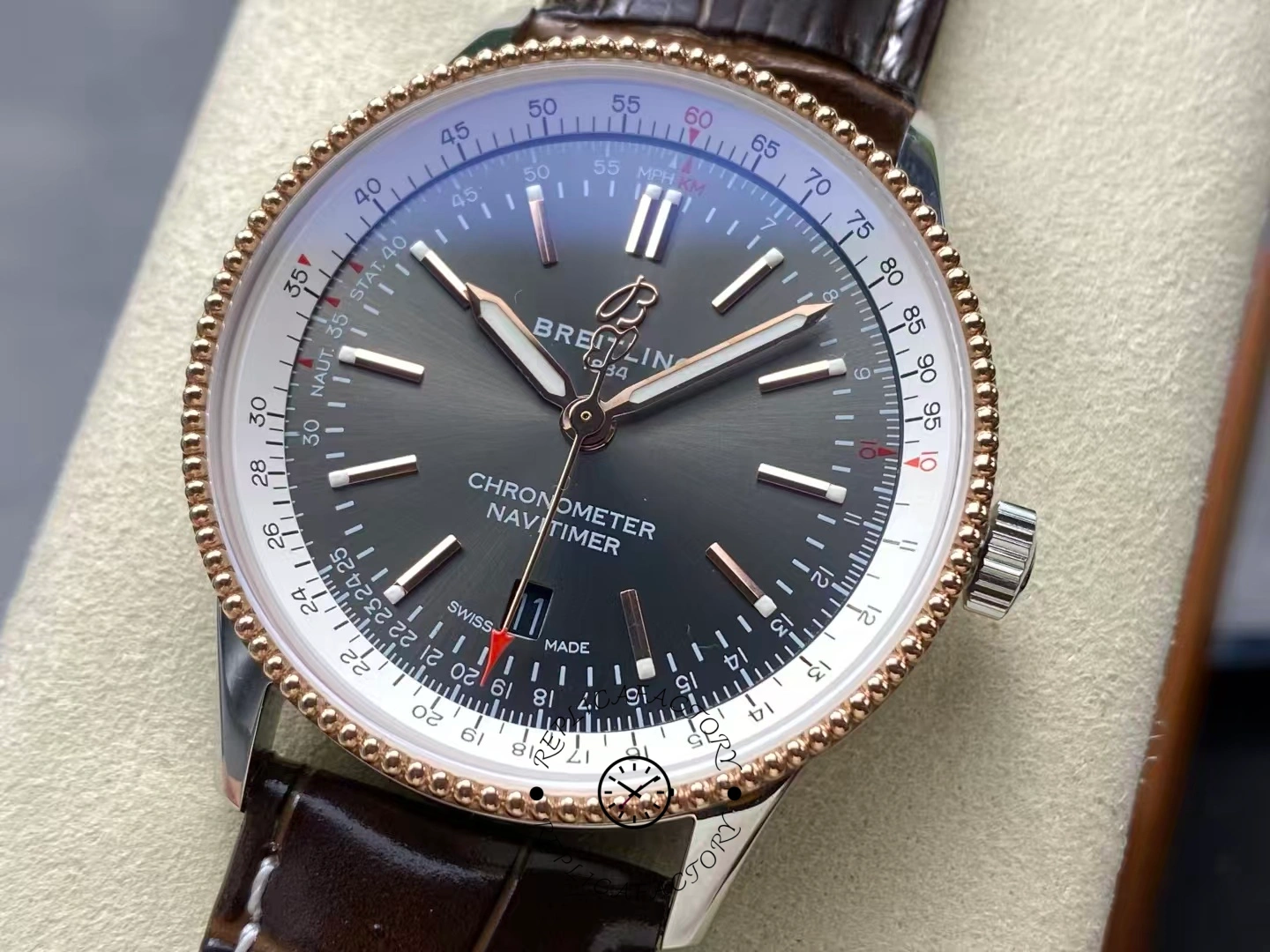Breitling Navitimer Automatic 41 1:1 Clone U17326211M1P1 Steel & Rose Gold Watch